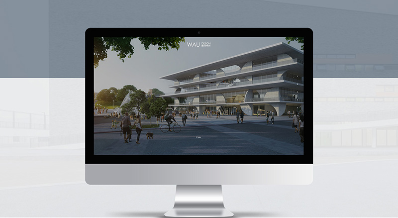 WAU哇噢建筑事務(wù)所網(wǎng)站建設(shè)